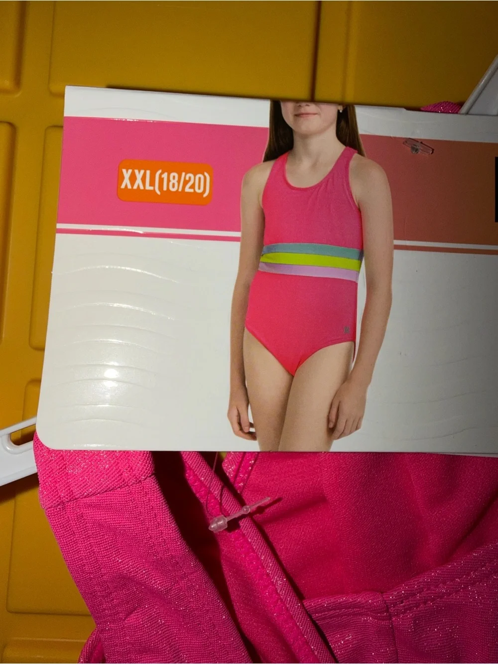 Hurley Girls One-Piece Swimsuit - Hot Pink